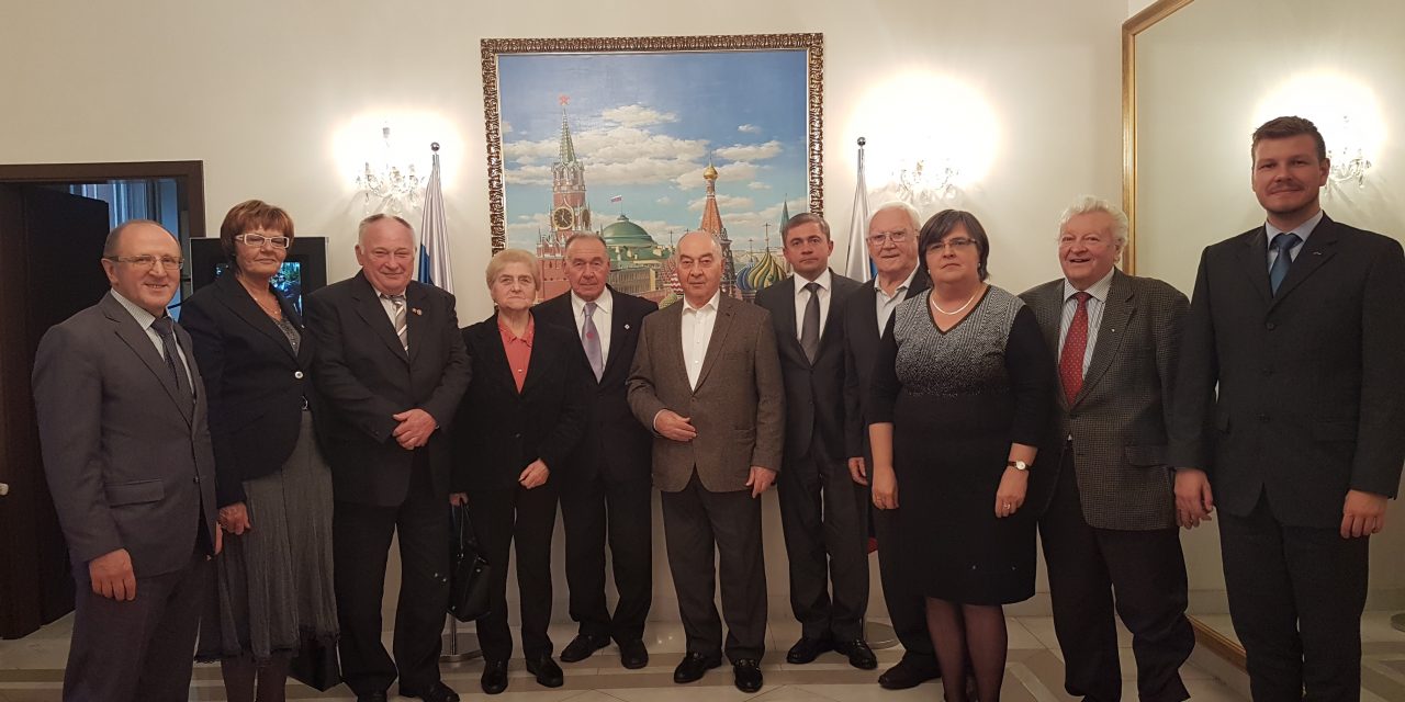 Delegacija ZZB NOB Slovenije pri ruskem veleposlaniku